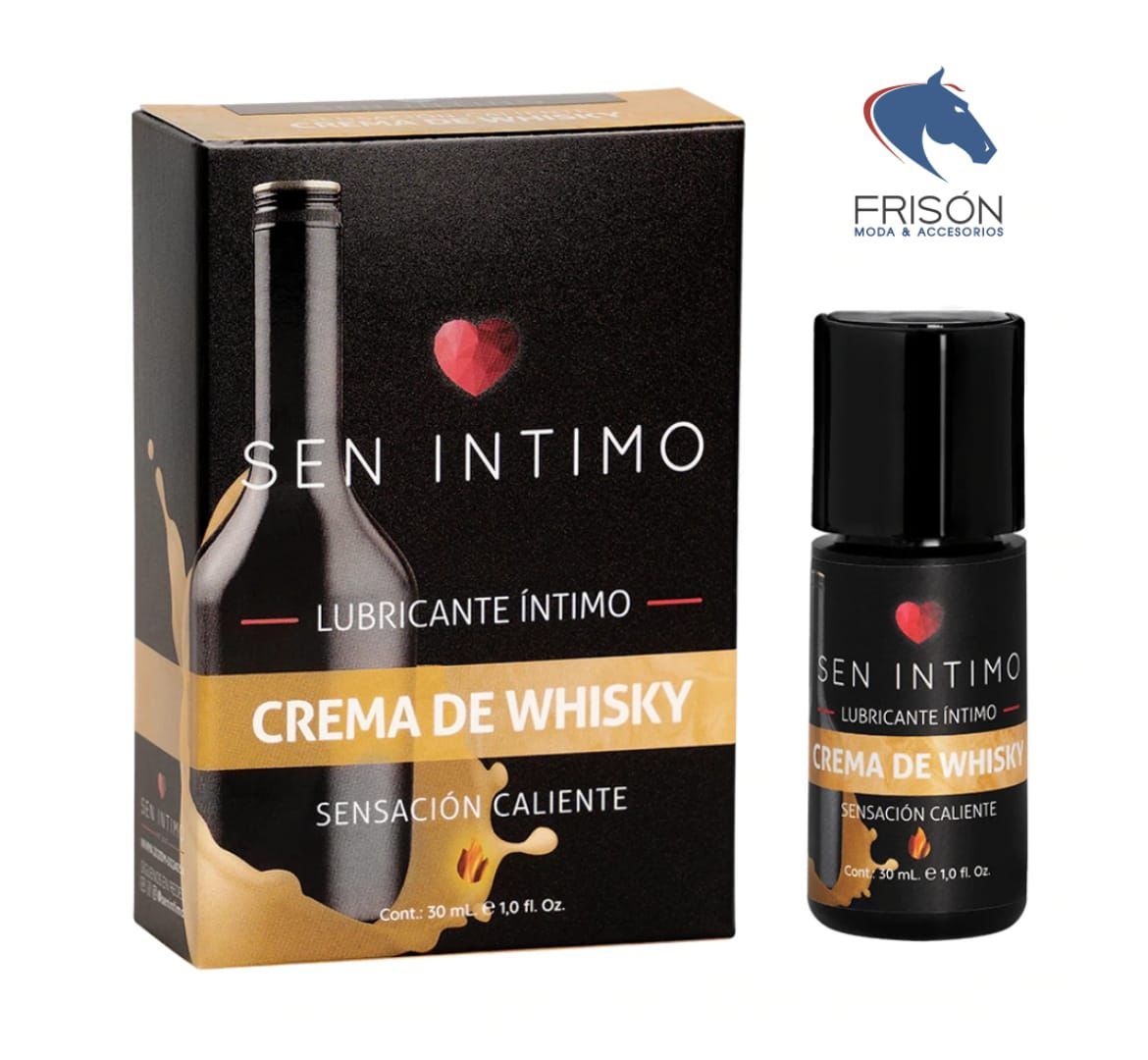 Lubricante Íntimo Crema de Whisky 