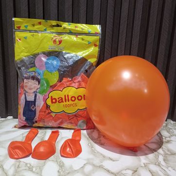 Imagen del producto GLOBO R12 NARANJA SATIN