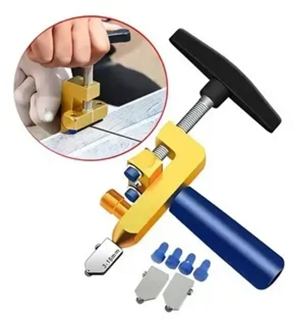 CORTADOR MANUAL PORTATIL DE AZULEJOS DE VIDRIO CERAMICO