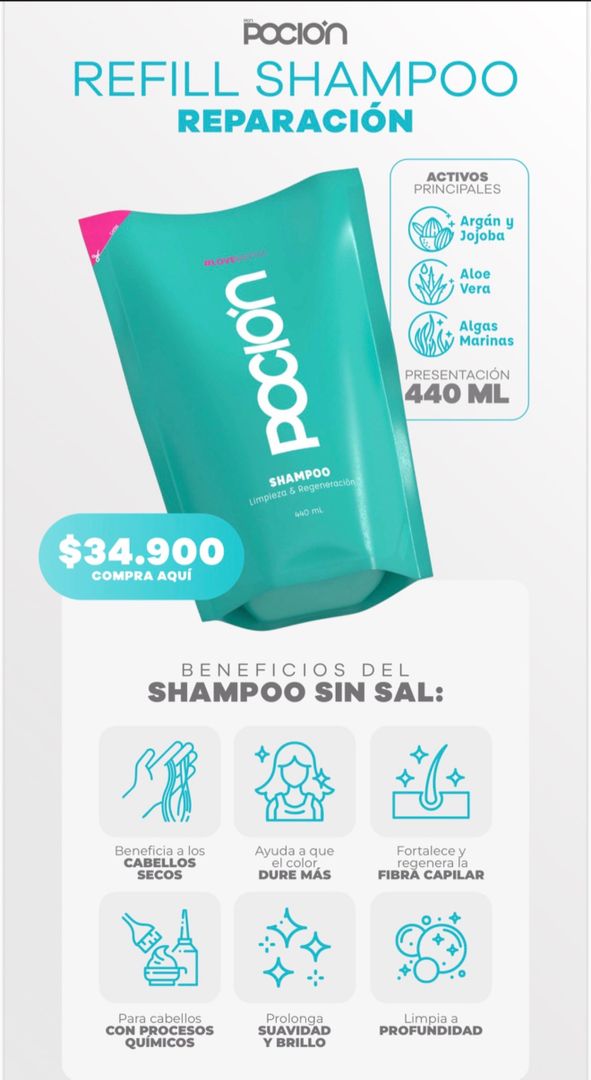 Refill shampoo 