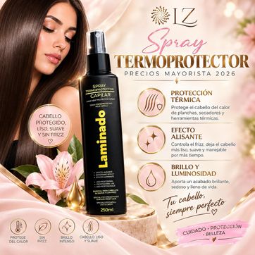 Imagen del producto PRODUCTOS LZ TERMOPROTECTOR SPRAY CAPILAR LAMINADO 250 ML
