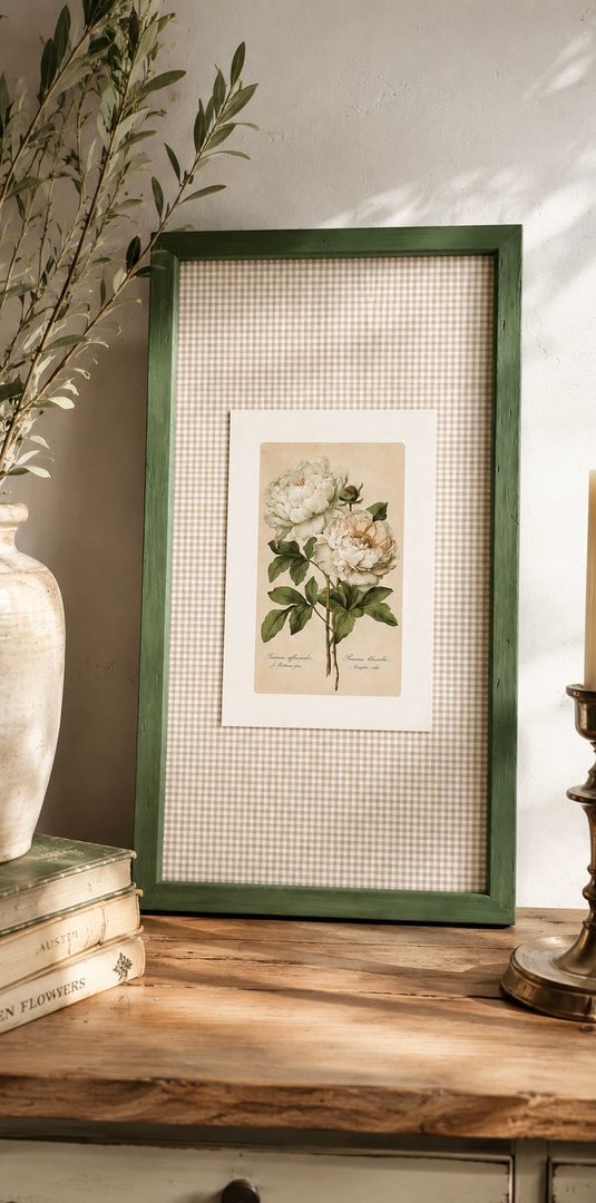 Cuadro Vichy Flowers 2