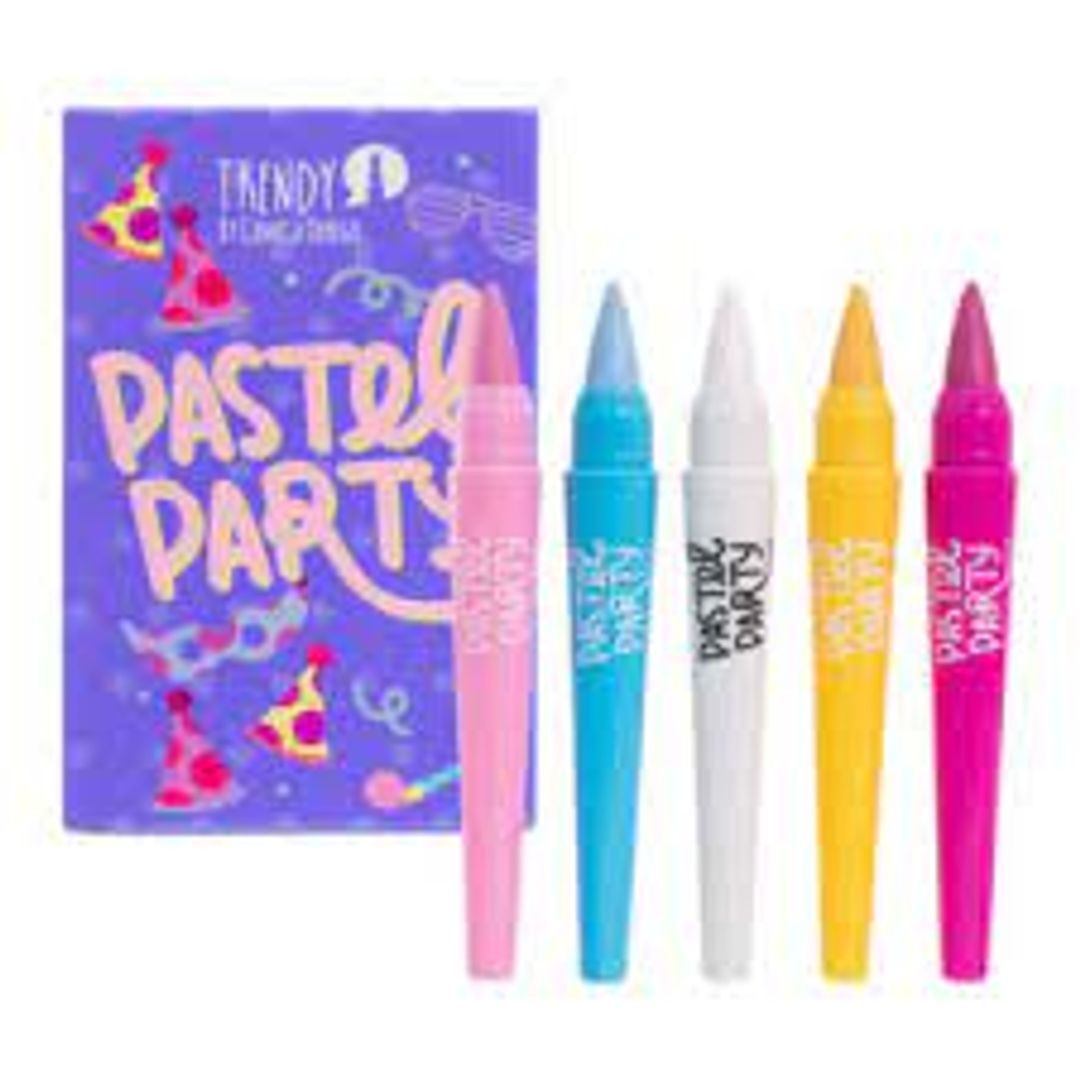 Kit X 5 Pintucaritas Pastel Party Ref SBP1937 y Neon SBN1935