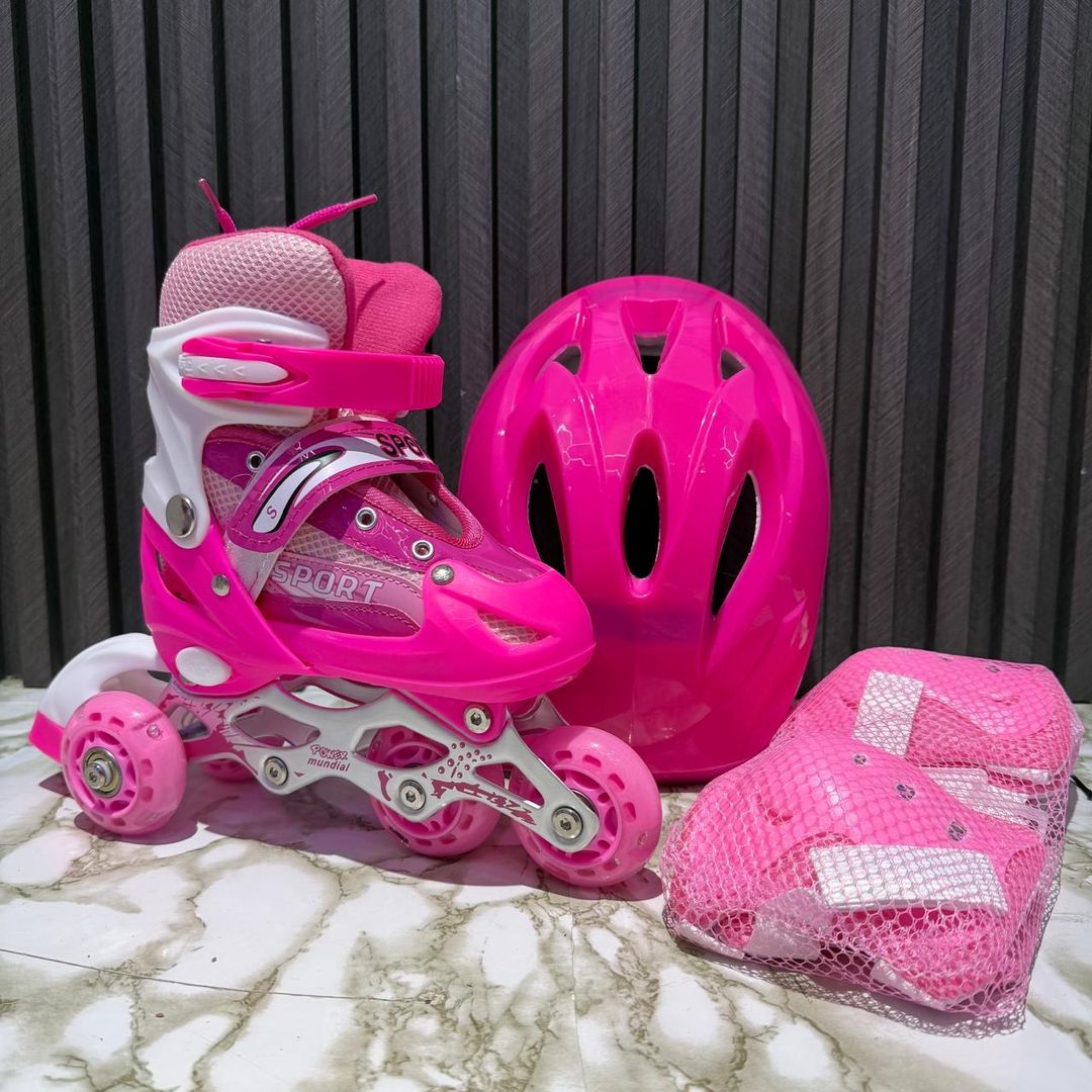 PATINES RECREATIVO SEMI PARA INICIACIÓN ( INCLUYE KIT DE PROTECCIÓN )