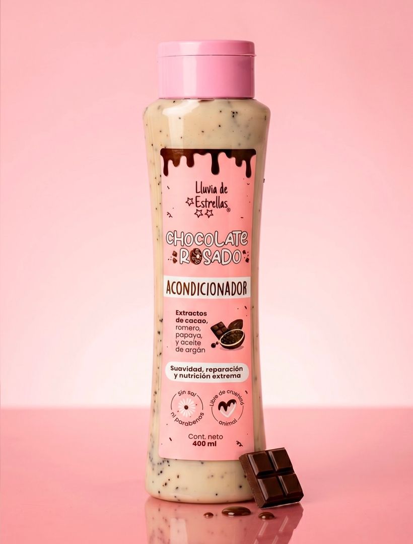 Acondicionador chocolate rosado 