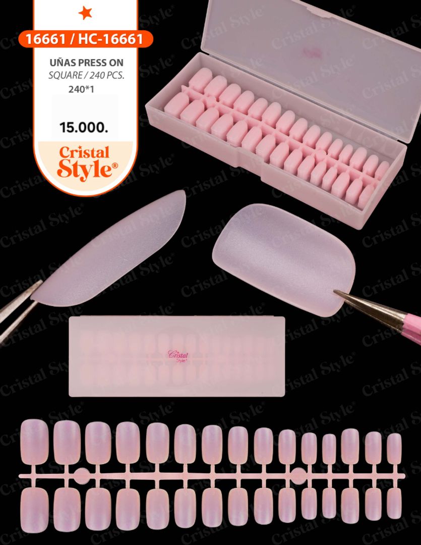Uñas Press On × 240pcs
