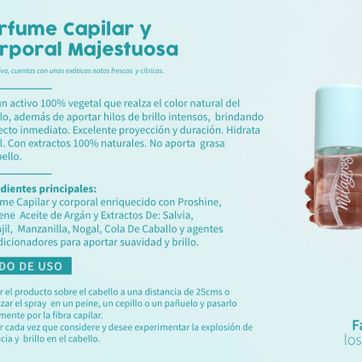 Imagen del producto PERFUME CAPILAR MAJESTUOSA