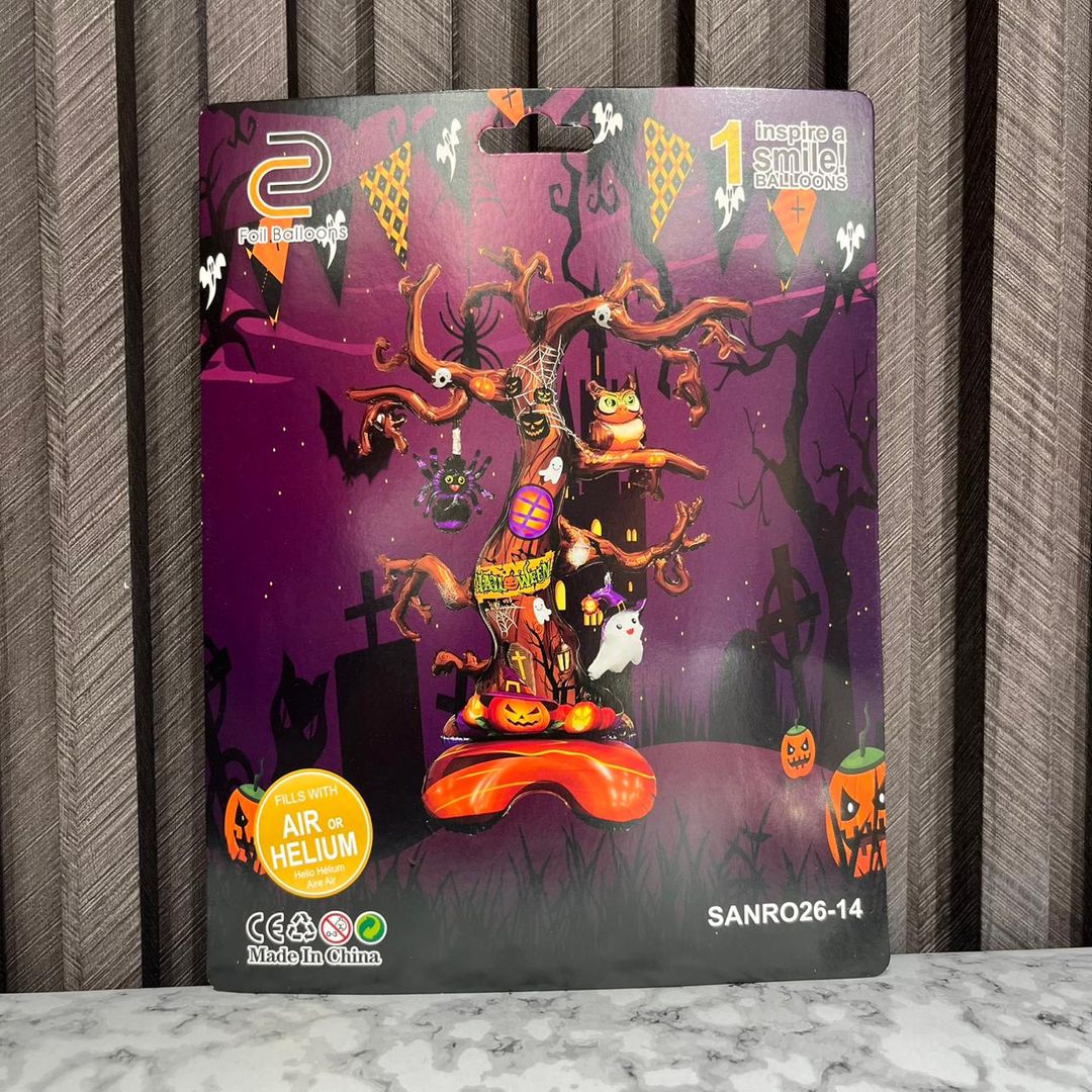 GLOBO FOIL  ARBOL  HALLOWEEN