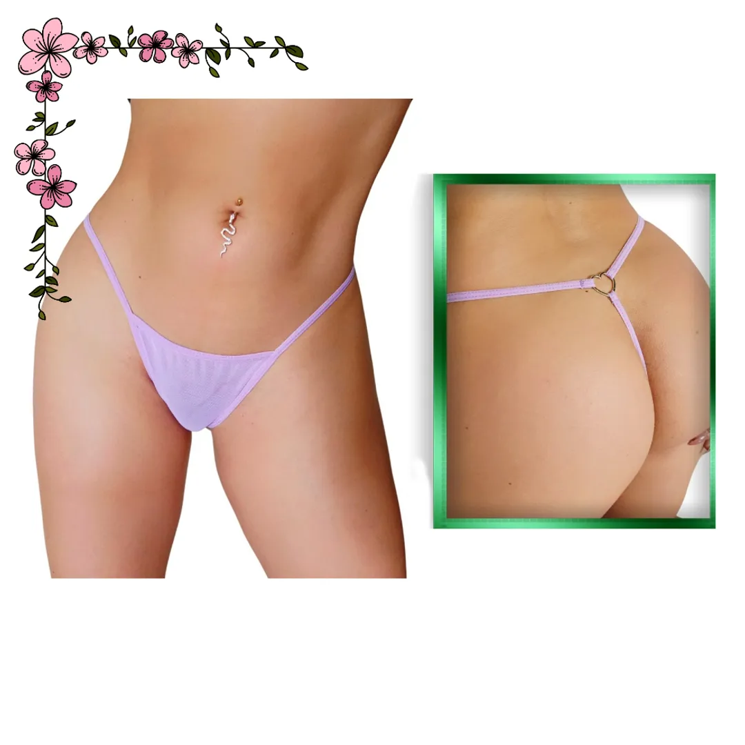 Tanga hilo en mallatex 