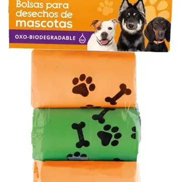 Imagen del producto BOLSA PARA DESECHOS DE MASCOTAS RAZAN X 3 ROLLOS