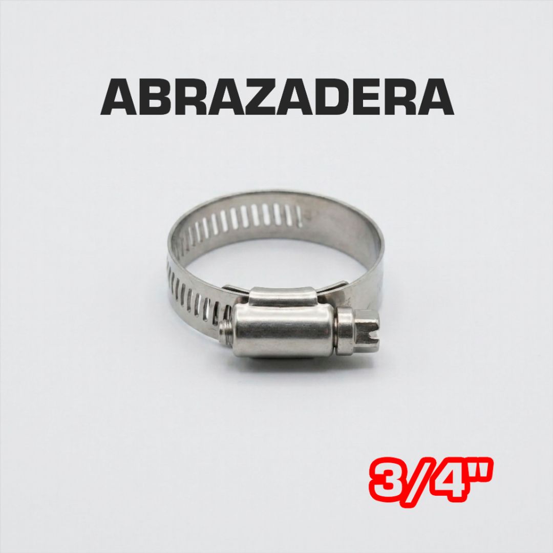 ABRAZADERA DE 3/4" MEGA PRO