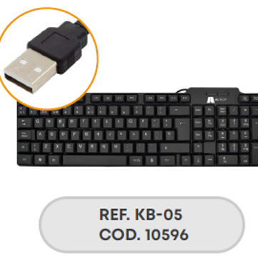 Imagen del producto TECLADO USB FORZA