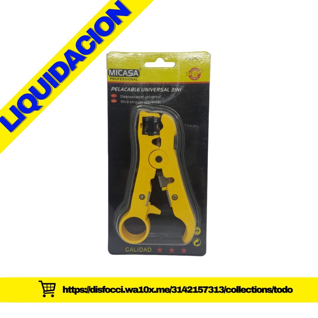 PELA CABLE UNIVERSAL 3en1