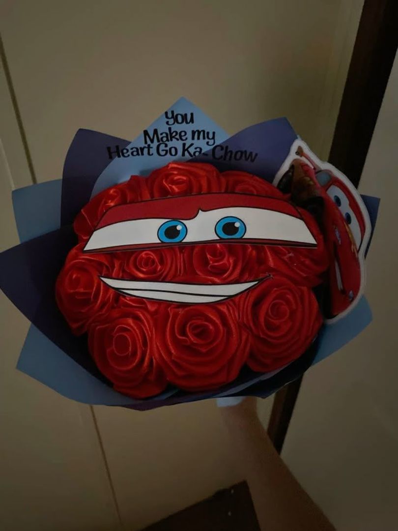 Rosas Eternas del Rayo McQueen 