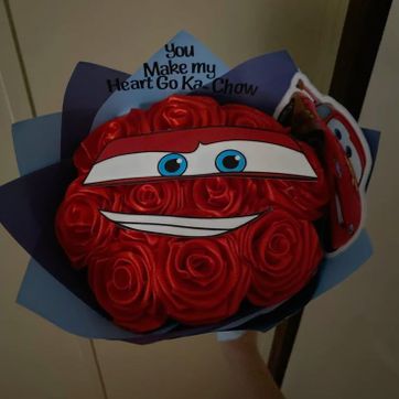 Imagen del producto Rosas Eternas del Rayo McQueen 