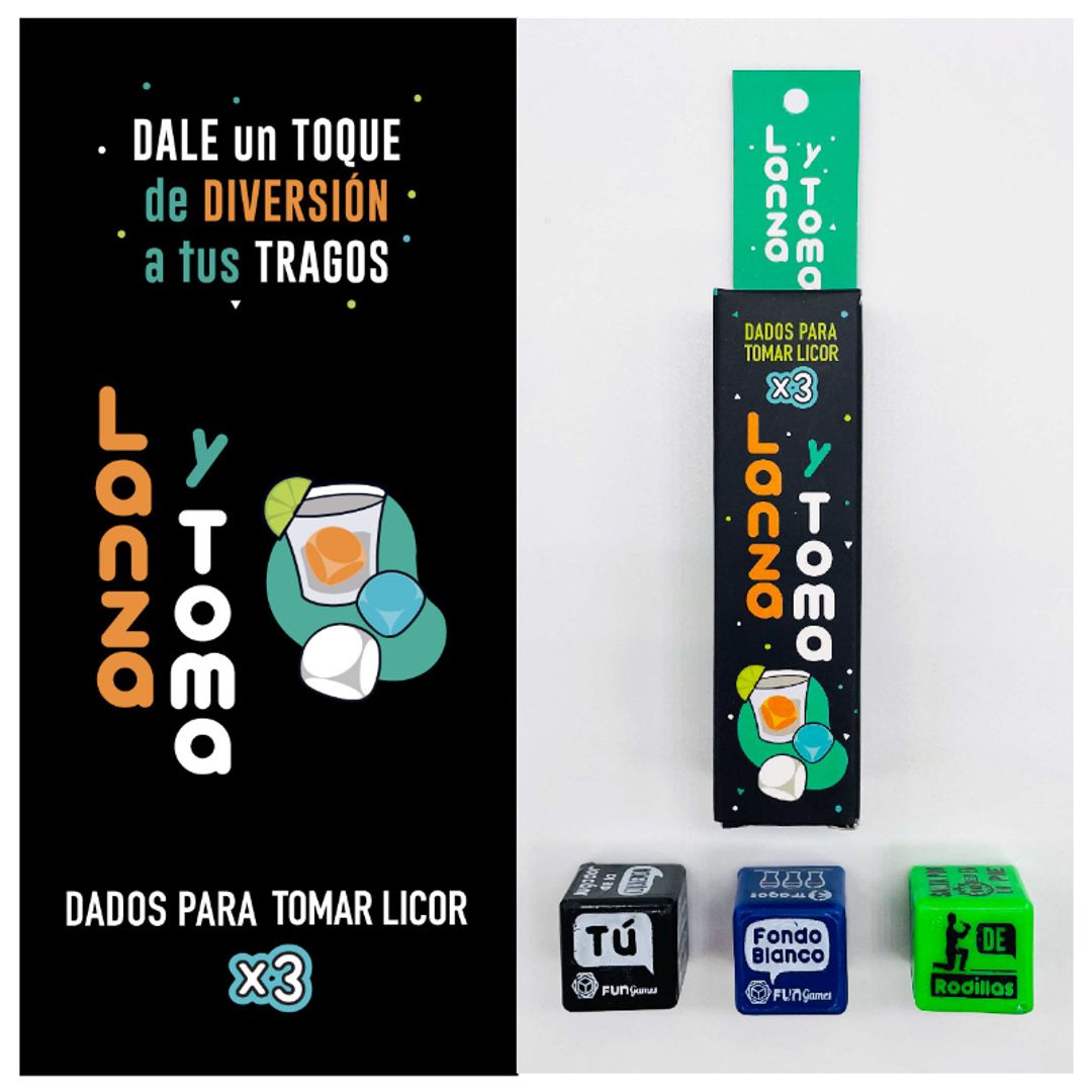 DADOS PARA TOMAR LICOR 