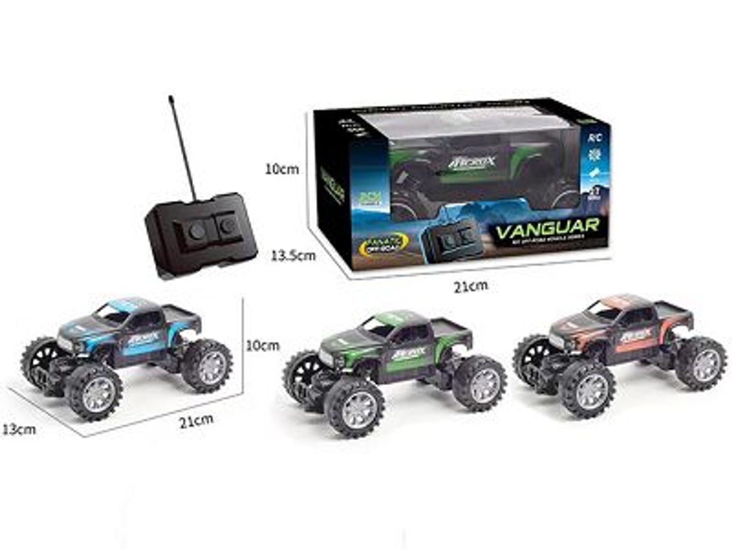 VANGUAR CARRO CONTROL REMOTO