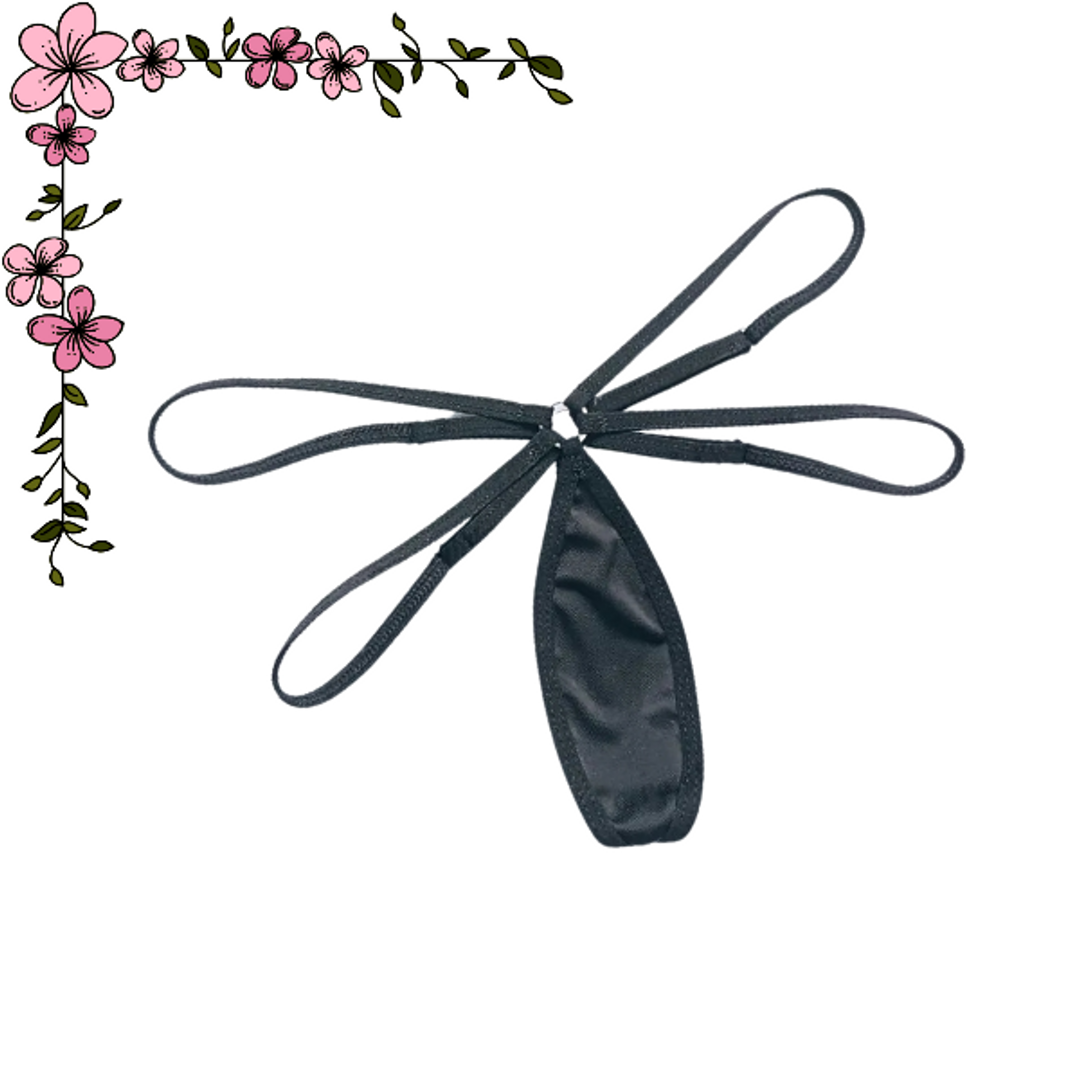 Tanga hilo en T Algodón Ajustable 