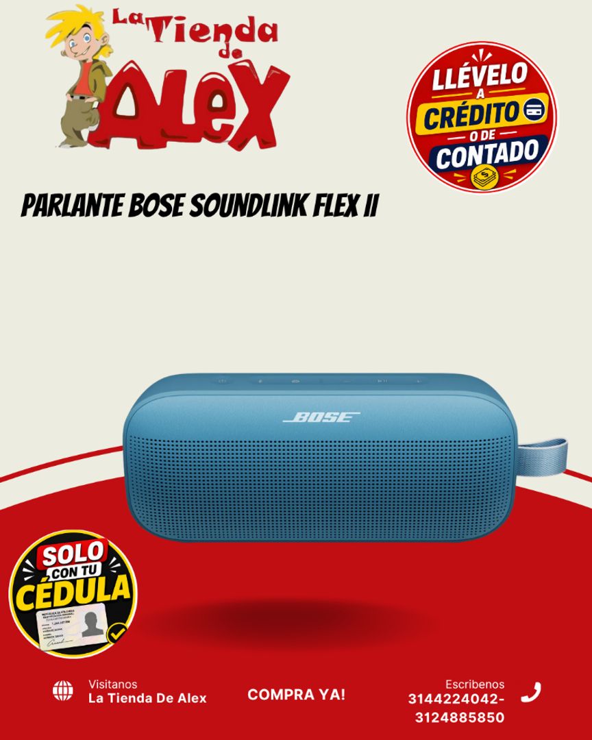 Parlante Bose Soundlink Flex II