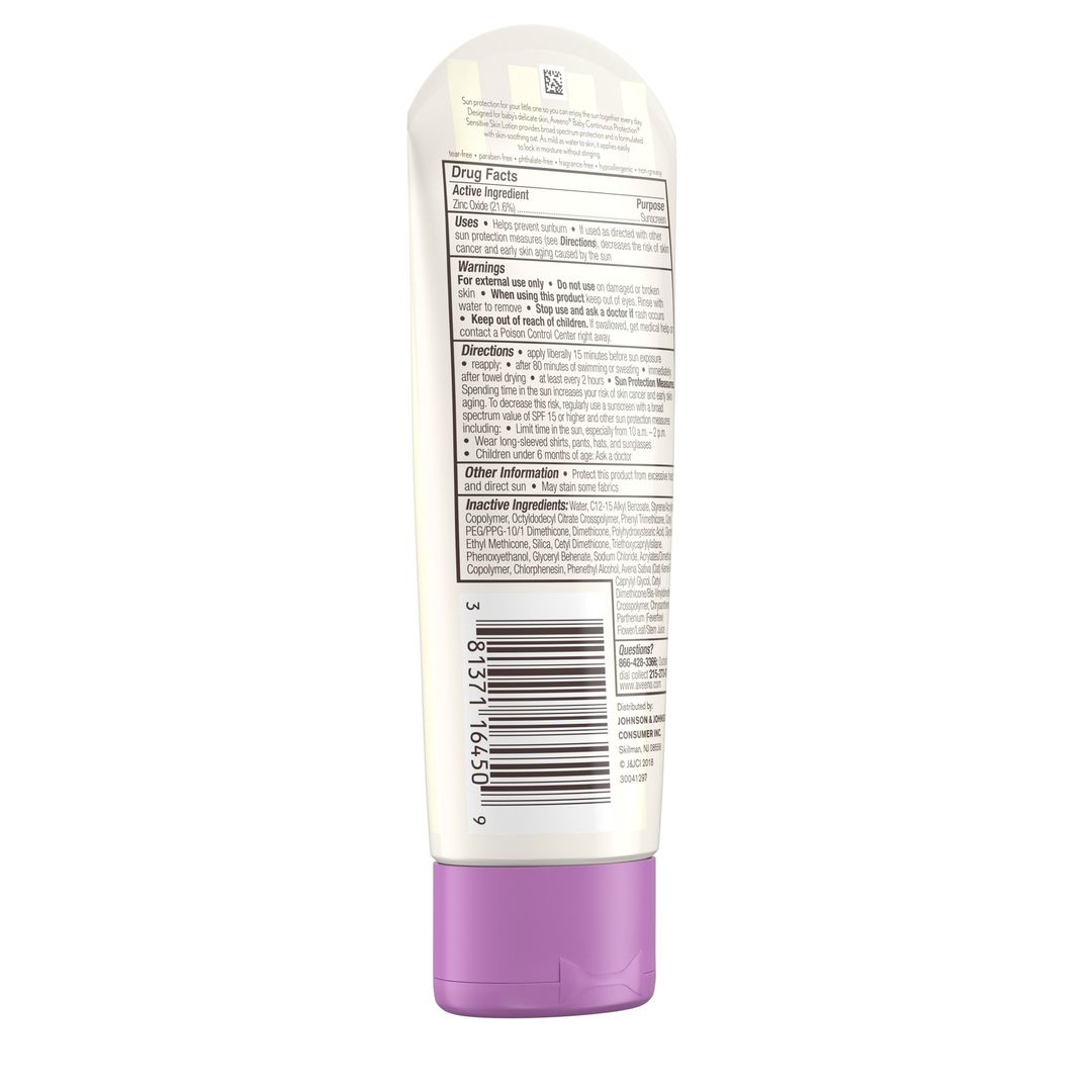 Protector Solar SPF50 Bebes AVEENO