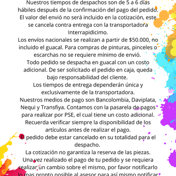 Imagen del producto ENVIOS NACIONALES