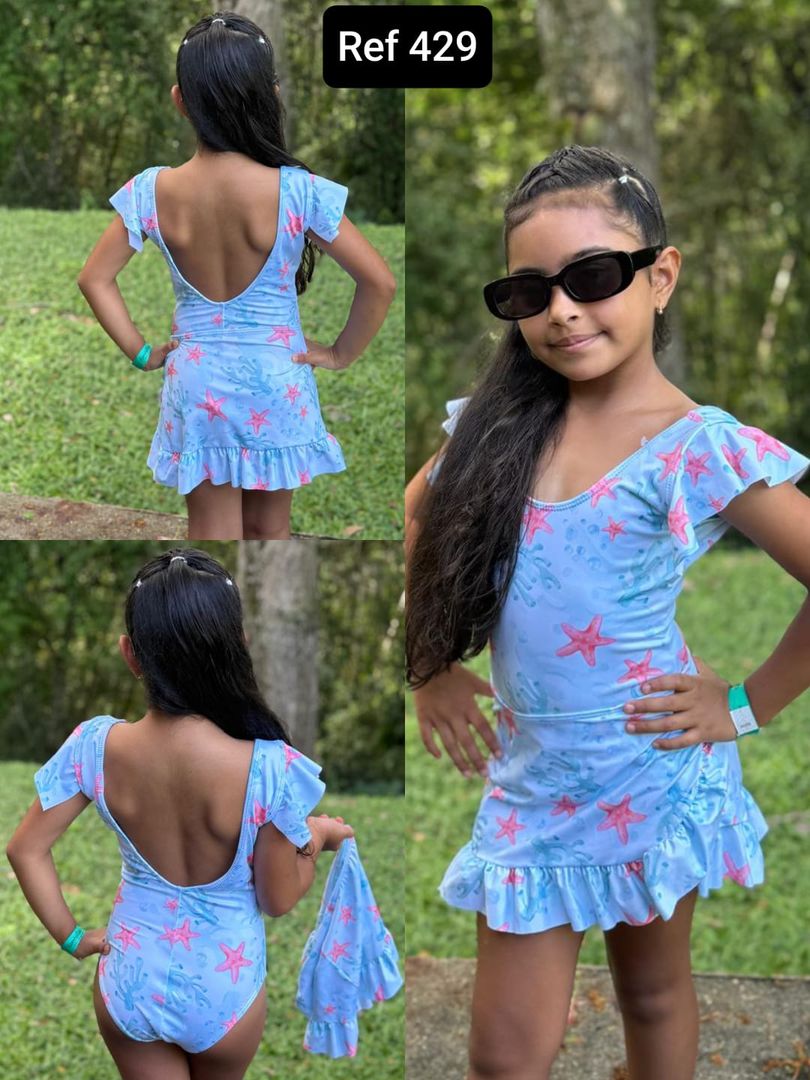 VESTIDO DE BAÑO KIDS 