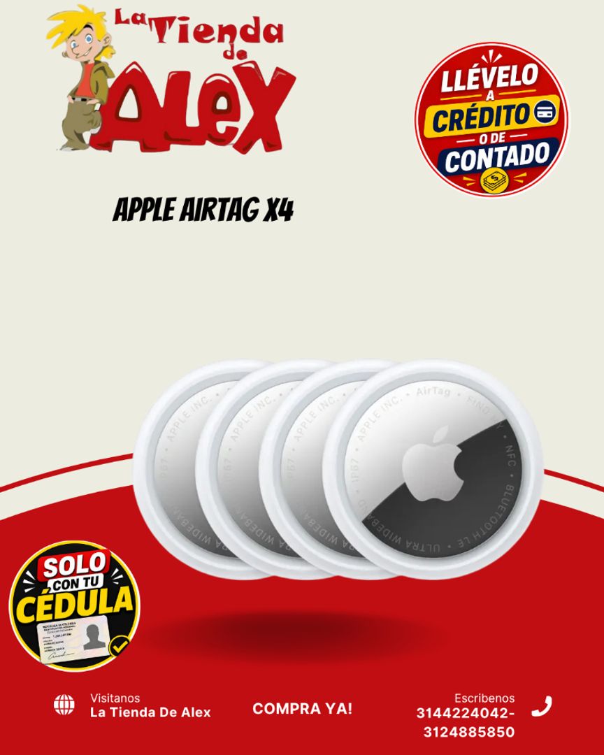 Apple AirTag x4