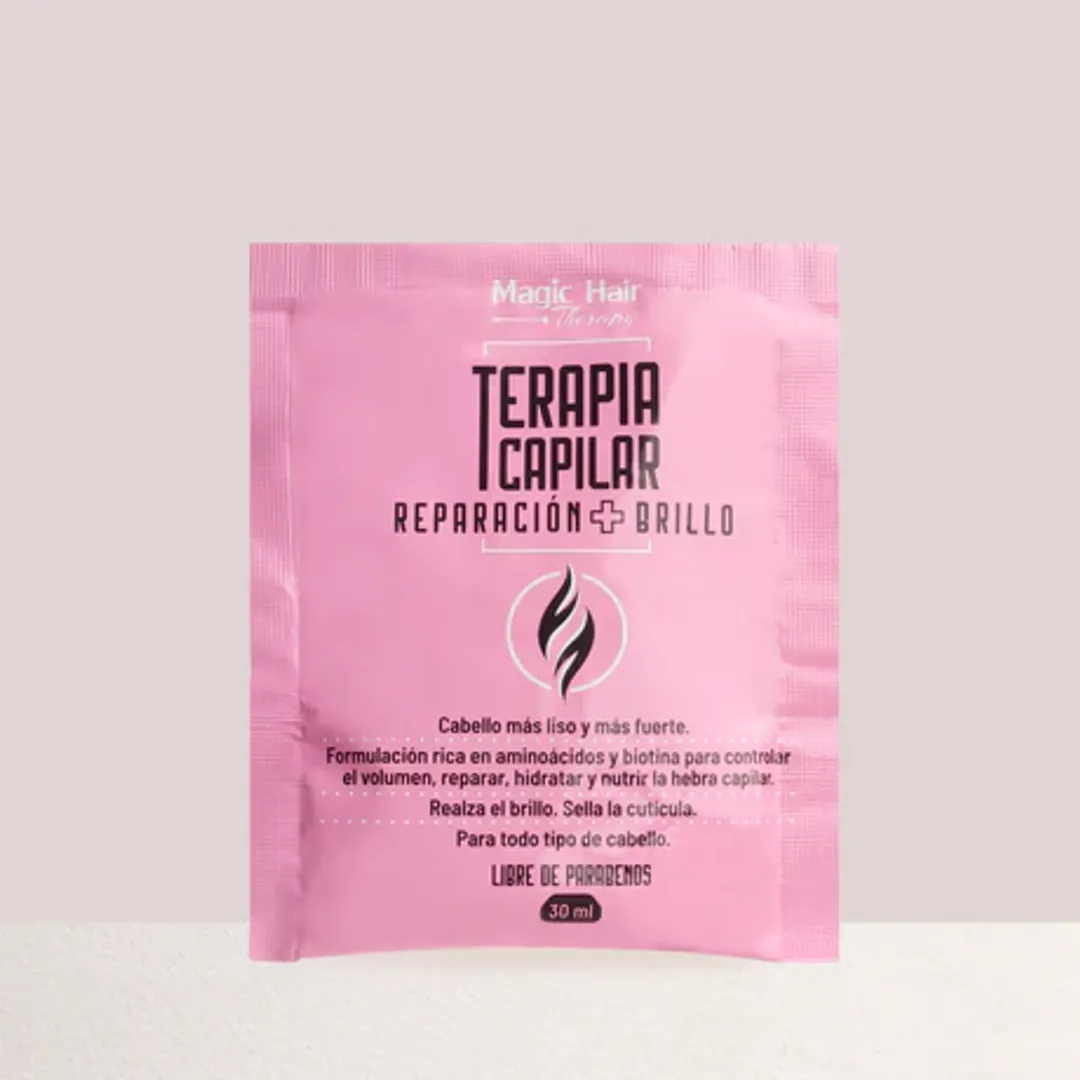 SACHET TERAPIA CAPILAR REPARACIÒN + BRILLO 30ML MAGIC HAIR