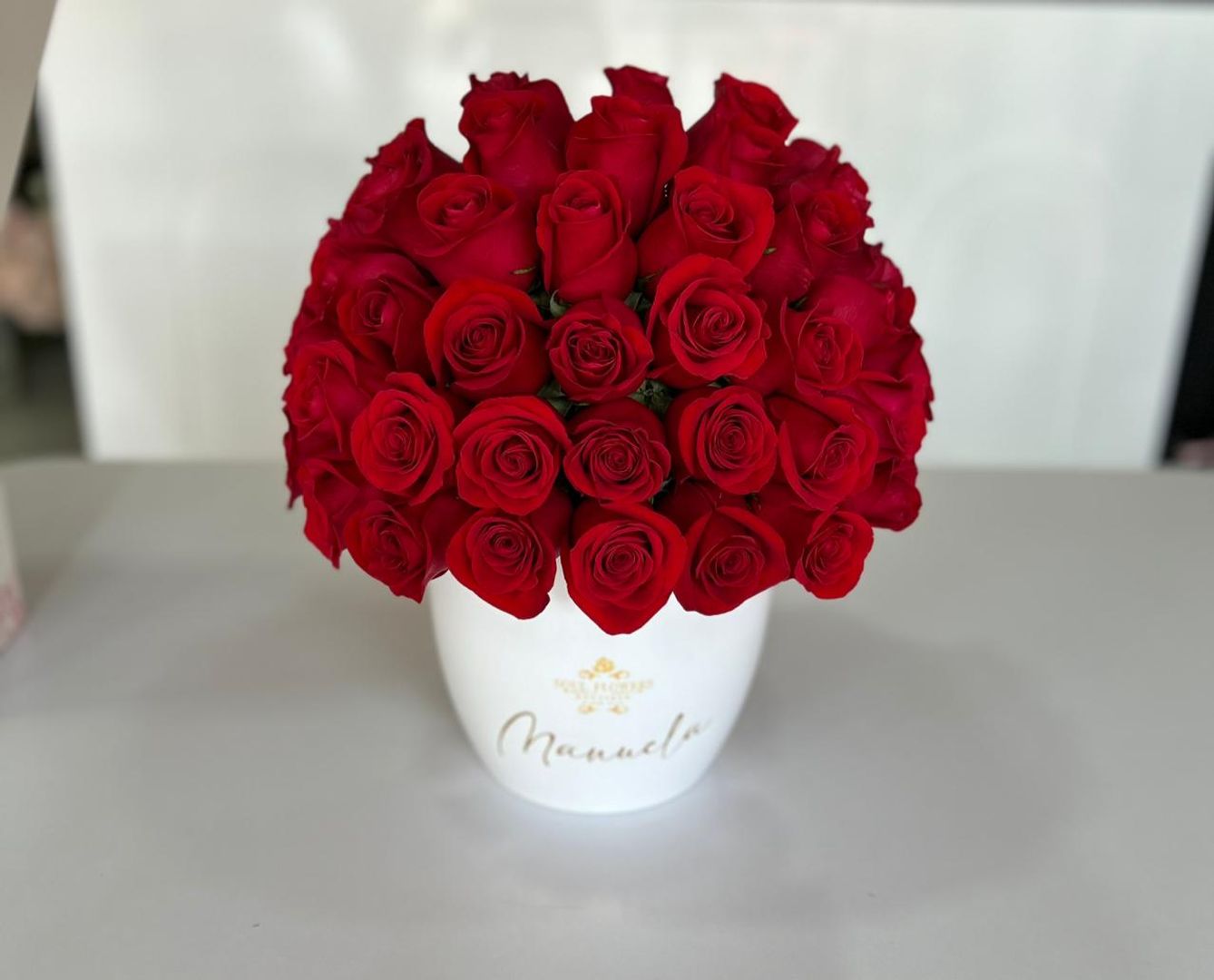 CAJA REDONDA HONGO MEDIO