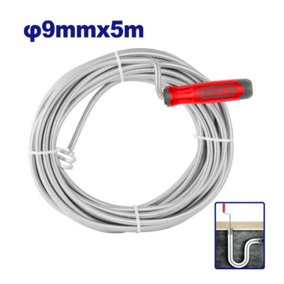 EMTOP SONDA PARA DESTAPAR CAÑERIA 5MTSx9MM SUPER EMTOP