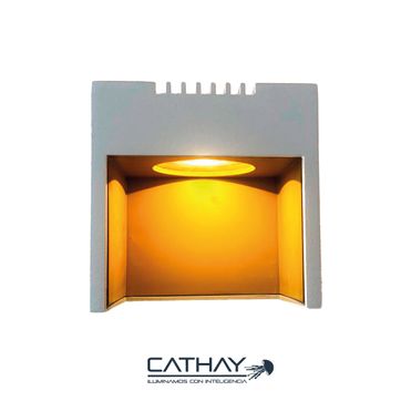 APLIQUE DE PARED TIPO CUBO 1 HAZ DE LUZ  - imagen 1