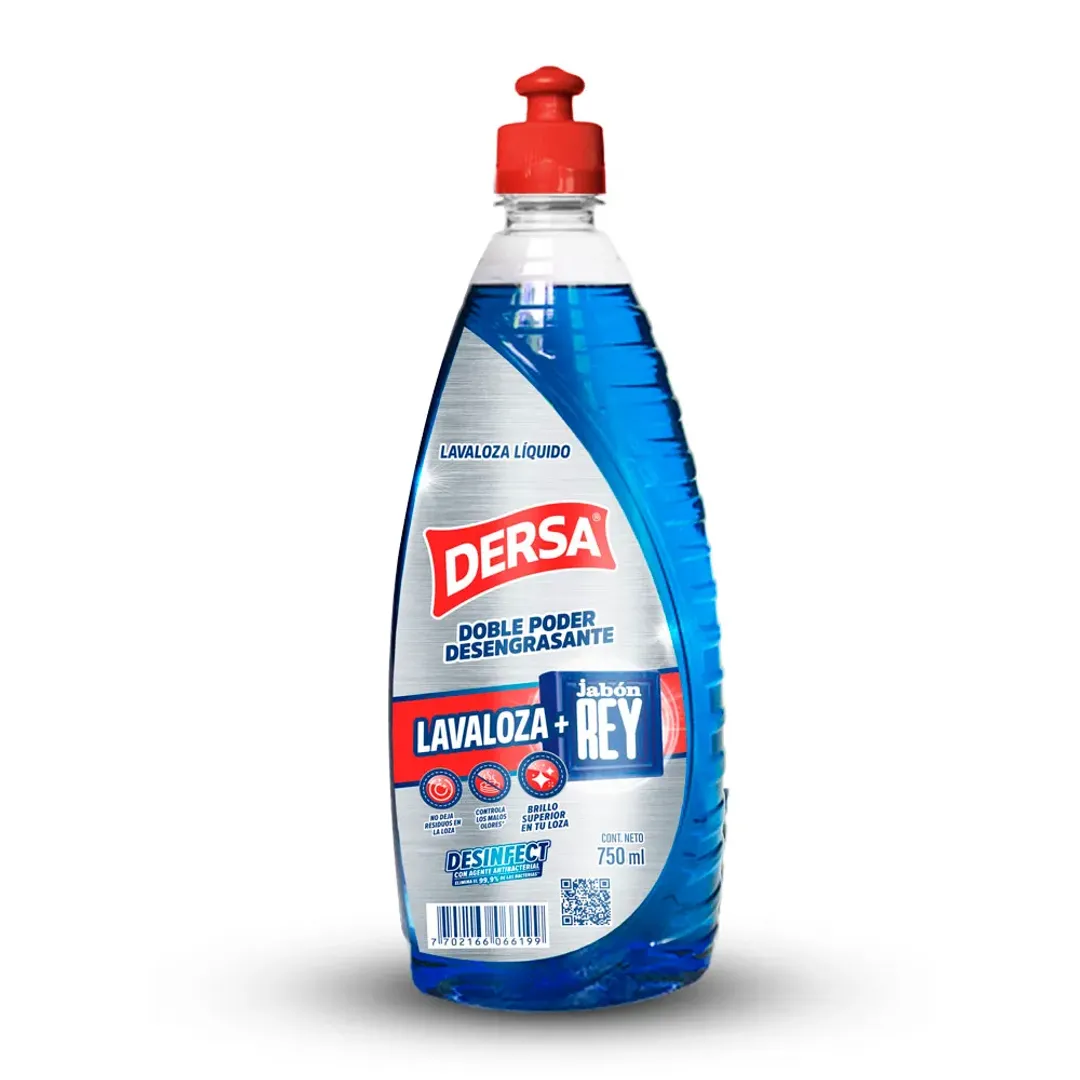 LAVALOZA DERSA+ JABON REY*750ML