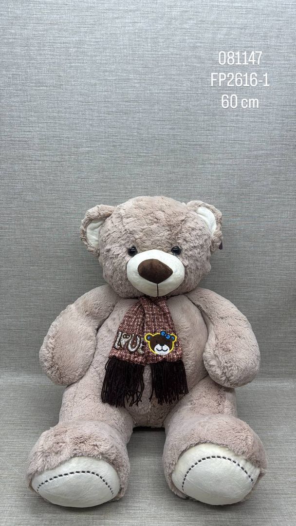 OSO CON BUFANDA 60 CM