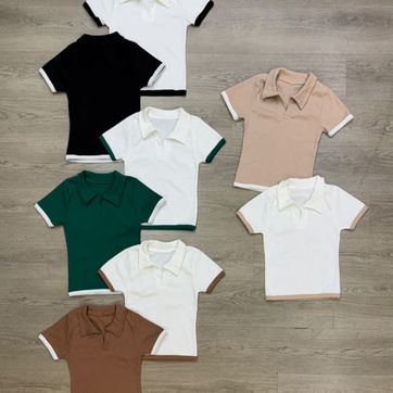 Imagen del producto Blusa Polo Contraste