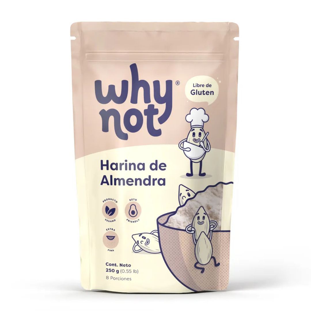 HARINA DE ALMENDRAS WHY NOT*250G