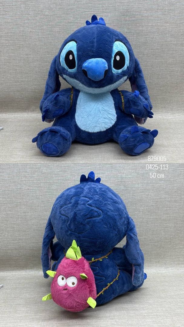STITCH CON BOLSITO DE FRUTA 50 CM