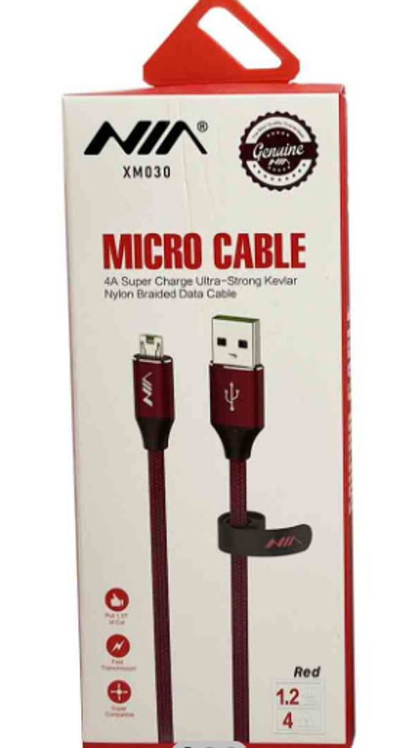 CABLE XM030 USB ALTA GAMA (V8 - TIPO C - IPHONE)