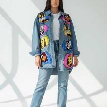 CHAQUETA LOONY TUNES DENIM - imagen 1