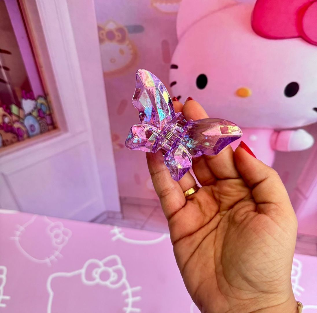 Caimán mariposas cristal 