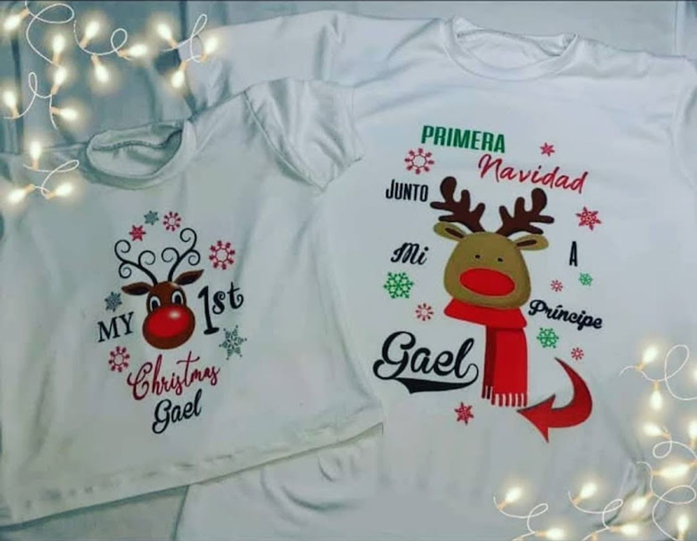 CAMISETAS NAVIDEÑAS FAMILIA 
