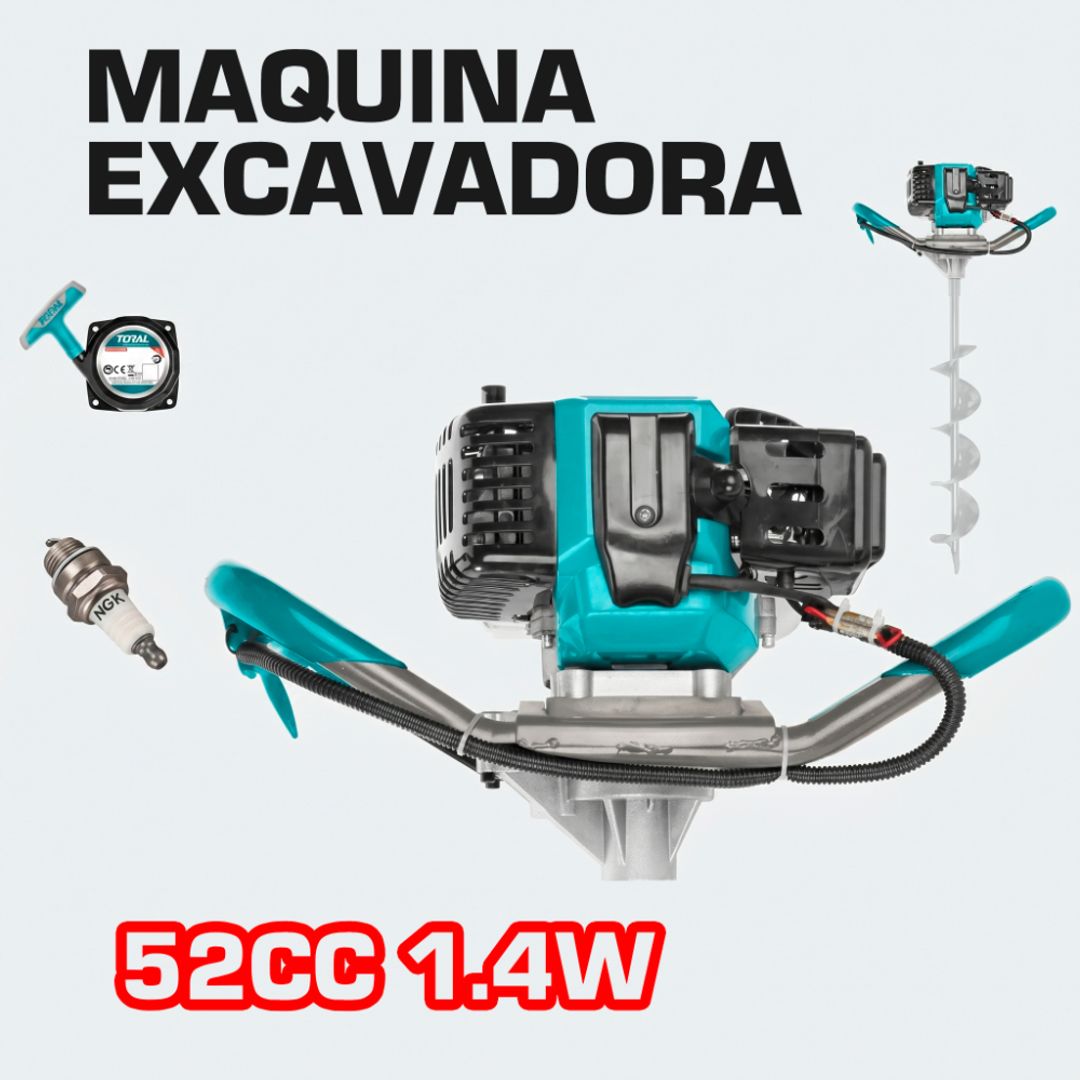 MAQUINA EXCAVADORA 52CC 1.4W 