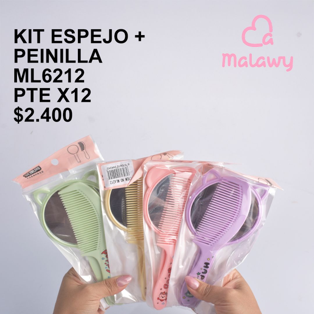 KIT PEINILLA + ESPEJO