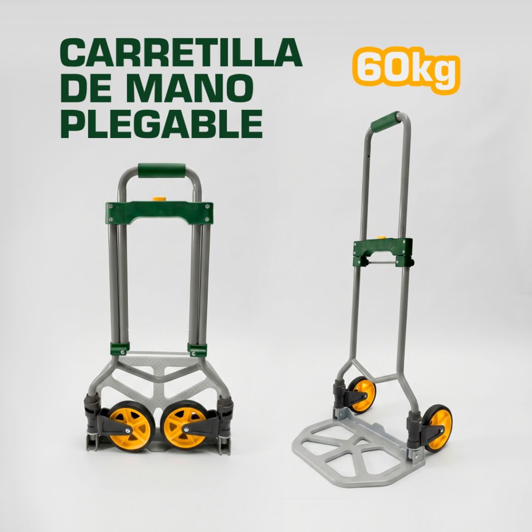 CARRETILLA DE MANO PLEGABLE 60KG
