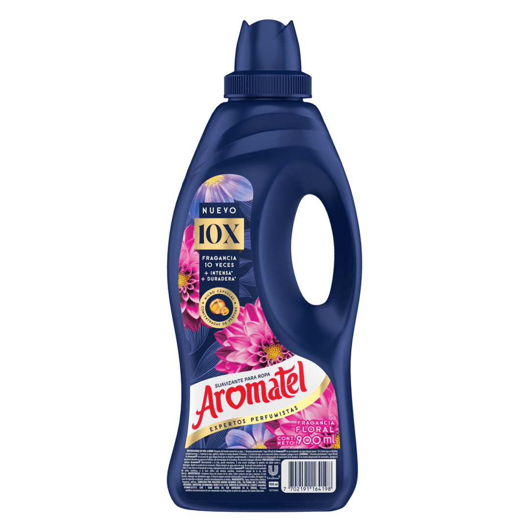 AROMATEL SUAVIZANTE 10X FLORAL*900ML