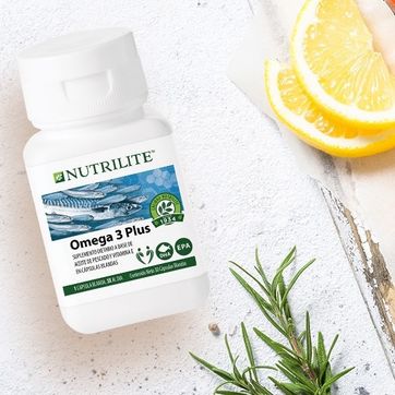 OMEGA 3 PLUS NUTRILITE 90 CÁPSULAS - imagen 1