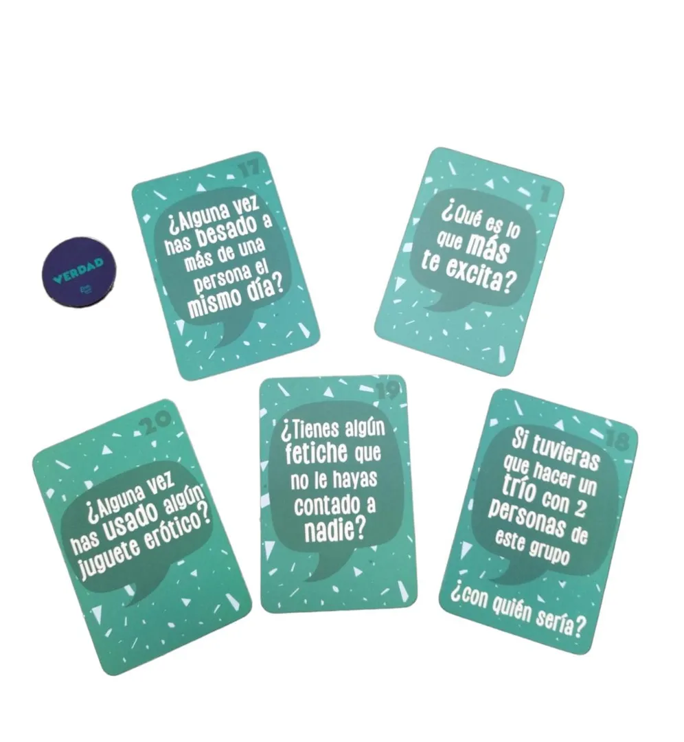 CARTAS VERDAD O SE ATREVE 