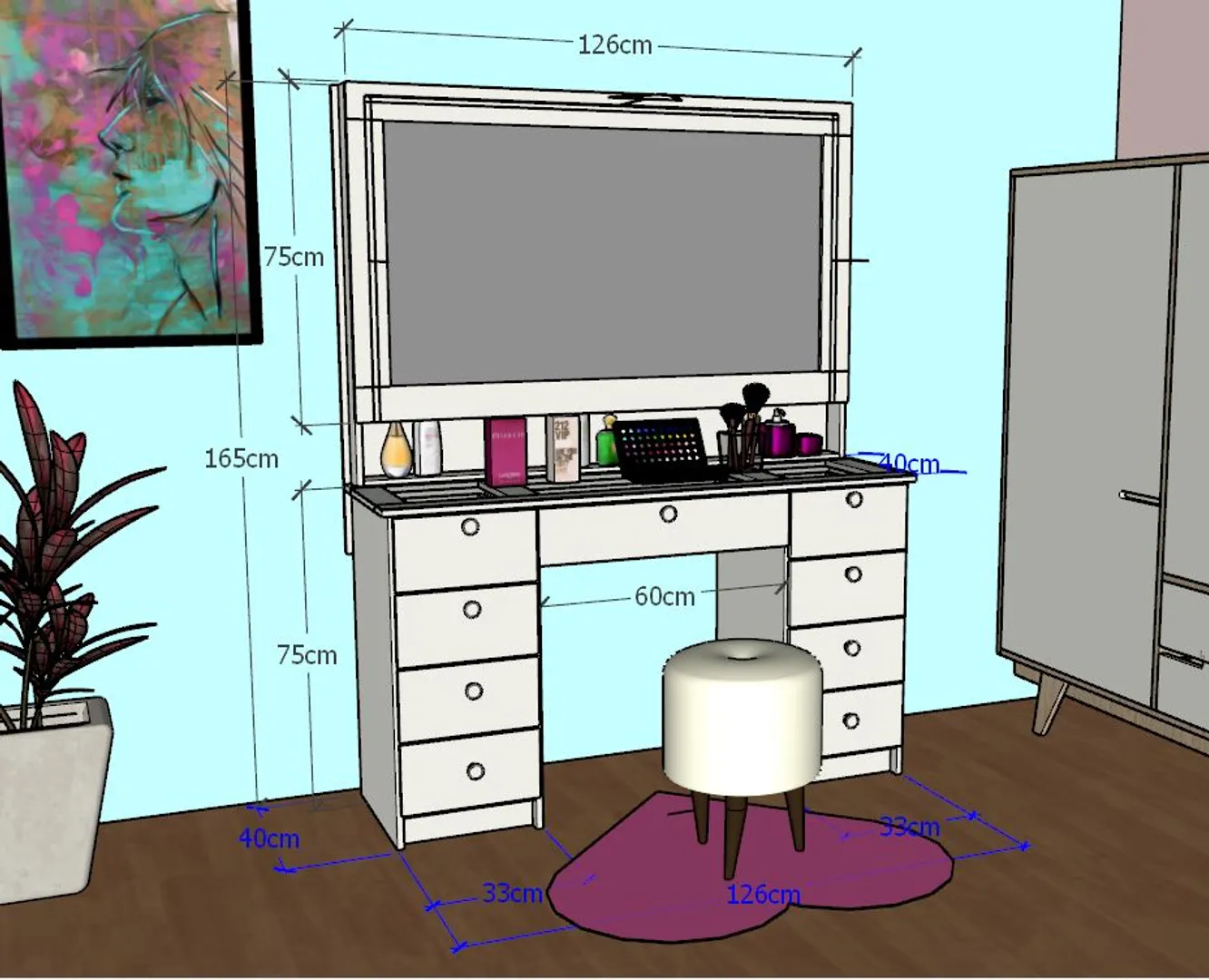 Coqueta - modelo Sundara