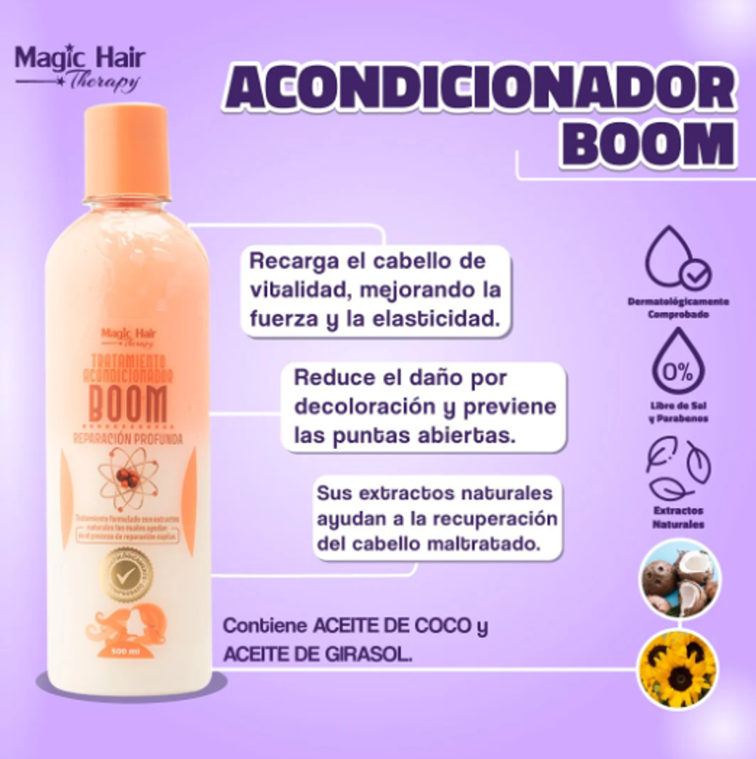 Acondicionador reparación (boom)
