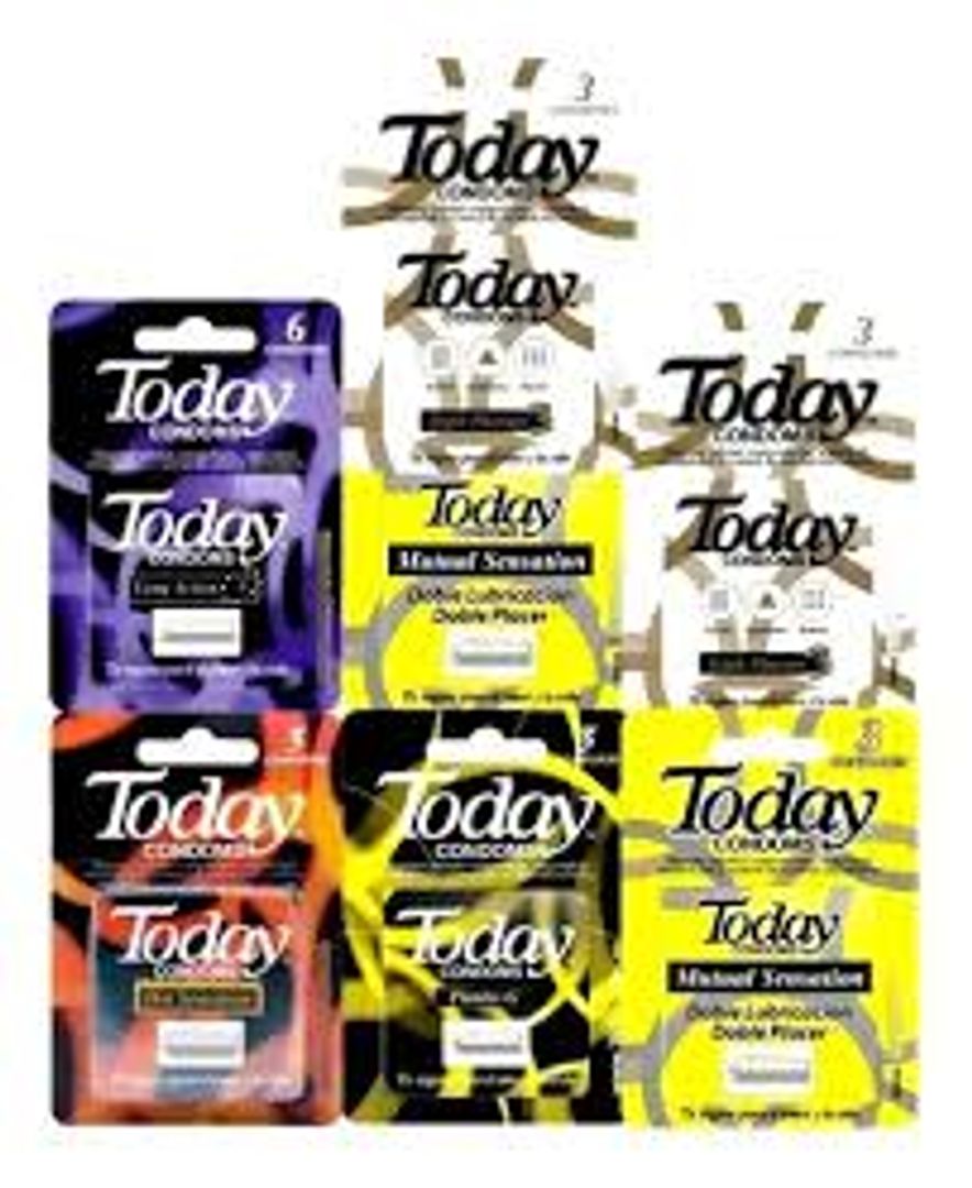 CONDONES TODAY DIS X 3 UND 