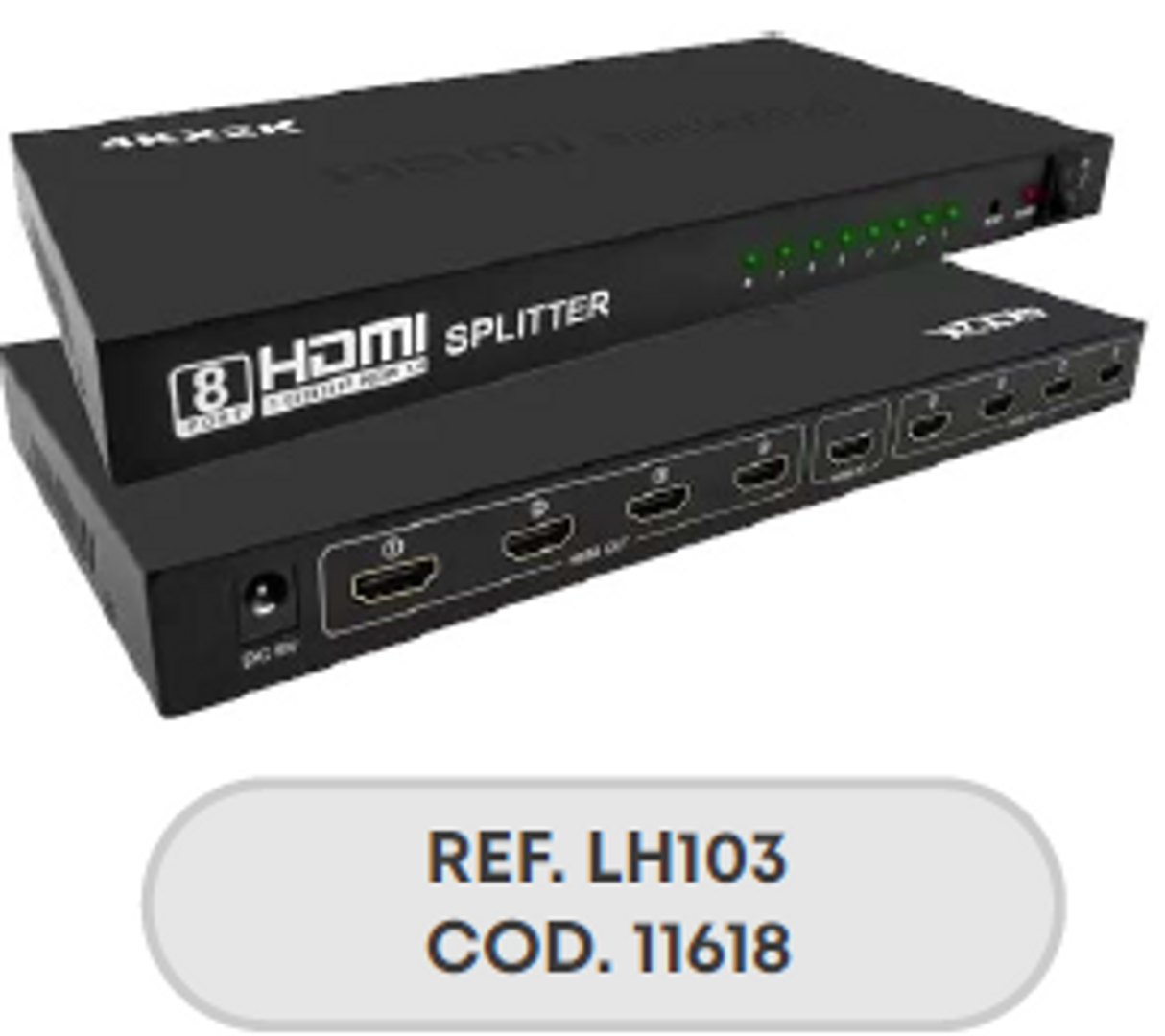 HDMI SPLITTER X8 4K